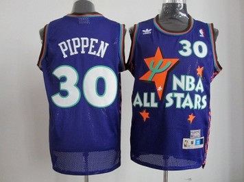 1995 all star 30 pippen purple - Click Image to Close